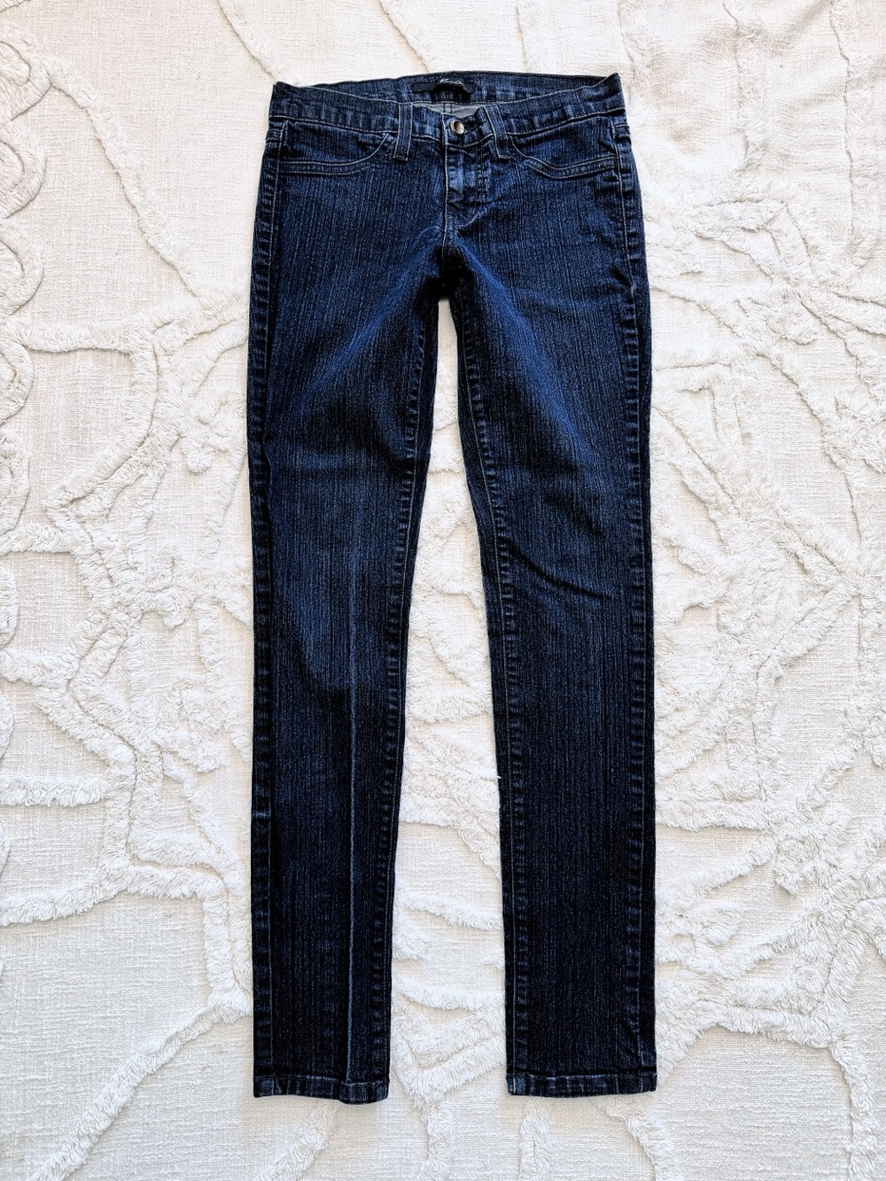 Kancan Dark Wash Skinny Jeans Size 7 Stretch Mid Rise Denim